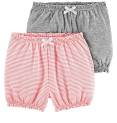 Set shorts Carter´s (rosa gris)