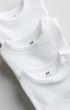 HYM pack x 3 bodys algodon orgánico - comprar online