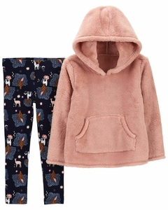 Carters set 2 piezas con buzo sherpa
