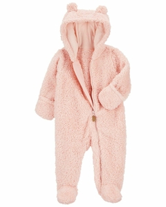 Carters astronauta sherpa super abrigado rosa - comprar online