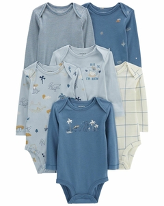 Carters pack bodys x 6 temporada nueva