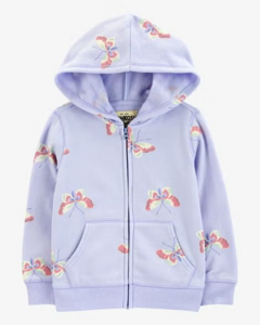 Oshkosh campera mariposa con frisa