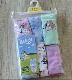 PRIMARK bombachas x 6 bluey - comprar online
