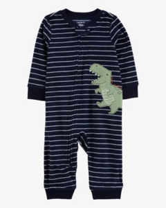 Carters pijama micropolar sin pies dino