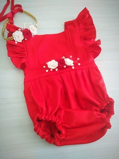 Romper Natal flor - comprar online
