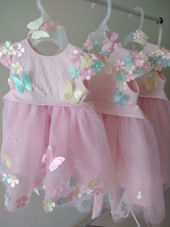 Kit Jardim Vestido e Asa de borboleta