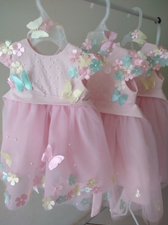 Kit Jardim Vestido e faixa flores - comprar online