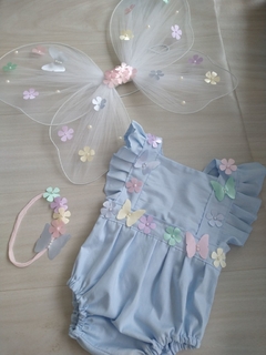 Romper - azul bebê - comprar online