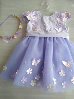 Vestido Jardim - lilás