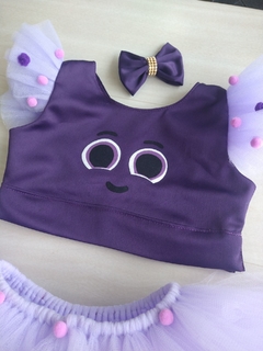 Conjunto Cropped personalizado e saia tutu Bolofofo na internet