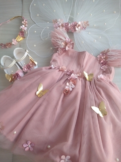 Vestido Jardim Encantado Rosé - comprar online