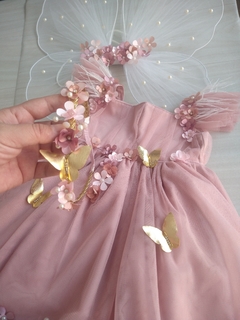 Kit Jardim Encantado Rosé - Vestido e Acessórios na internet