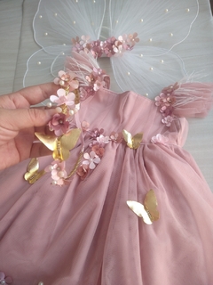 Vestido Jardim Encantado Rosé na internet
