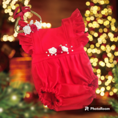Romper Natal flor