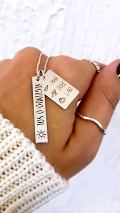 Placa Mar/Doce/Lar - comprar online