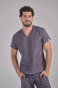 Scrub Saulo em Melange - comprar online
