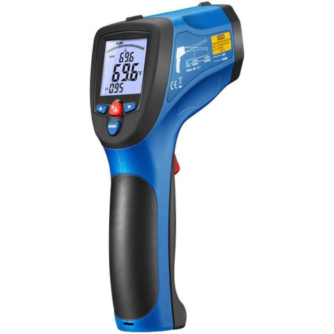 Termómetro infrarrojo alta temperatura 1850°C | CEM | DT-8868H