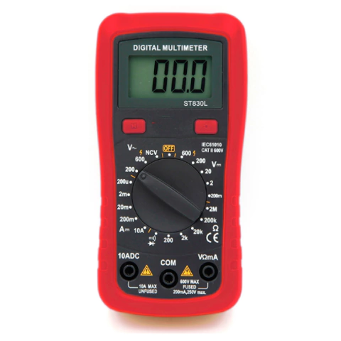Multímetro Digital CA/CC 600V | ST830L | STARMETER