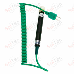 Termocupla superficial tipo K recta 150°C | HNR-31B - SOLTEC Instrumentos