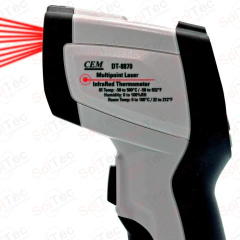 Imagen de Termómetro infrarrojo puntero circular 500°C | CEM | DT-8870