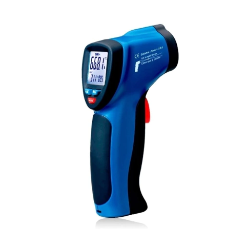 Termómetro infrarrojo doble puntero 800°C | CEM | DT-8866