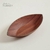 ENSALADERA BOWL CANOA DE PP SIMIL MADERA NOGAL