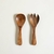 SET CUCHARA Y TENEDOR ACACIA
