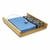SERVILLETERO DE MADERA BAMBOO CON BOLITA METALICA - comprar online