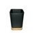 Vaso Nordico Rectangular Negro