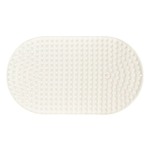 Antideslizante Ovalado Claudia Adorno Blanco - comprar online