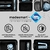 CUBIERTERO 2 DIVISIONES MADESMART NEGRO - Mdha Accesorios