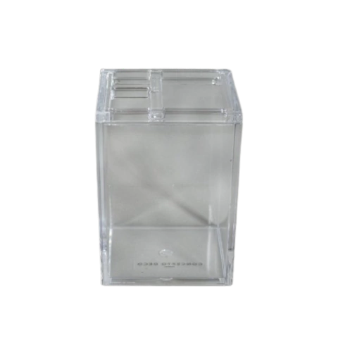 PORTA CEPILLO ACRILICO CUBO PREMIUM