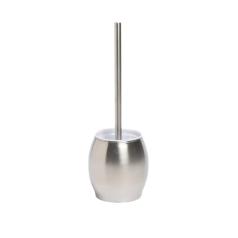 LIMPIA INODORO ACERO REDONDO BAJO