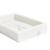 JABONERA SIMIL MARMOL ASPERO BLANCO - comprar online
