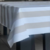 Mantel Redondo Rayas Beige - 1.40 mts - comprar online