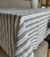 Mantel de lino Rayado 1.40 x 2.50 Metros