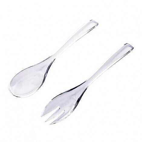 Cubiertos de Ensalada Acrilico