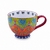 TAZA MUG PORCELANA PINTADA A MANO MARA