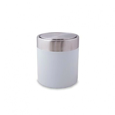 Cesto Vaiven Acero/ Blanco