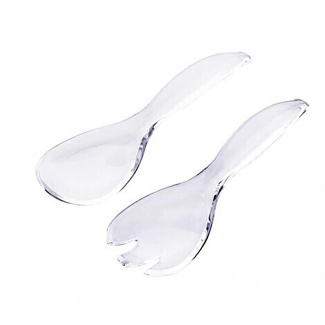 ACRILICO CUBIERTOS DE ENSALADA GRANDES