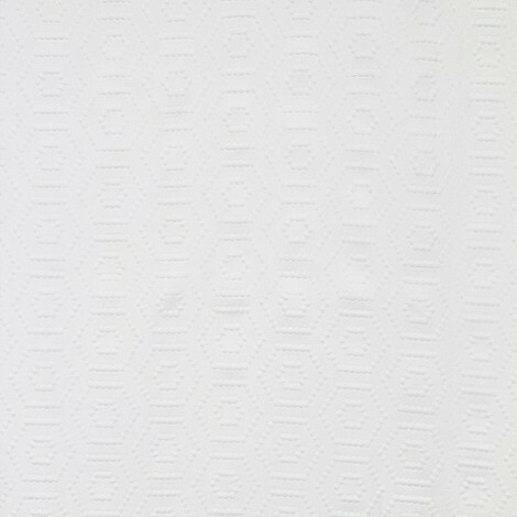 Cortina de Baño Hexagonos blanca