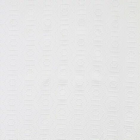 Cortina de Baño Hexagonos blanca