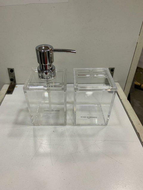 SET ACRILICO CUBO X 2 - comprar online