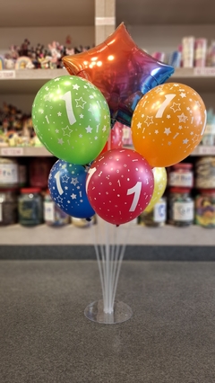 Kit ARREGLO DE GLOBOS CON BASE NUMEROS