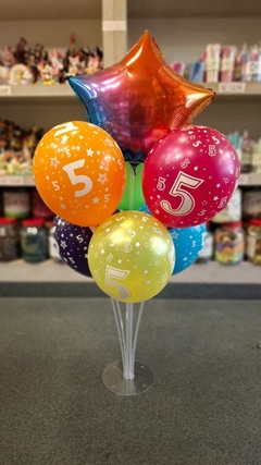 Kit ARREGLO DE GLOBOS CON BASE NUMEROS - tienda online