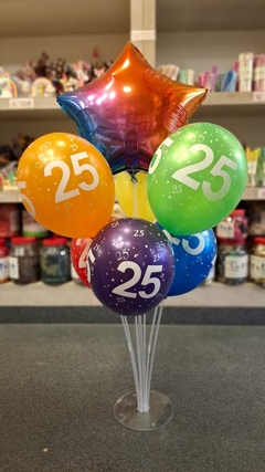 Imagen de Kit ARREGLO DE GLOBOS CON BASE NUMEROS