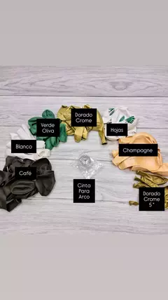 NUEVO KIT DE GLOBOS HOJAS , SELVA - comprar online