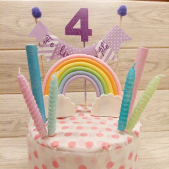 KIT ARCOIRIS PARA TORTA en internet