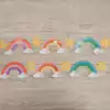 GUIRNALDA ARCOIRIS CON NUBES