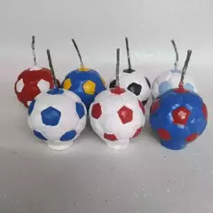 VELA PELOTA DE FUTBOL CHICA X 2 ( solo venta mayorista) - comprar online